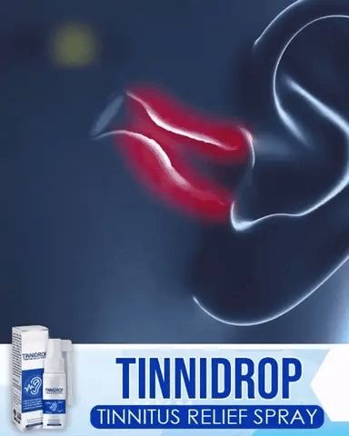 Tinnidrop® | Spray nettoyant pour les oreilles / Soulage les acouphènes / Améliore l'audition de 80 % / Soulagement instantané de la douleur