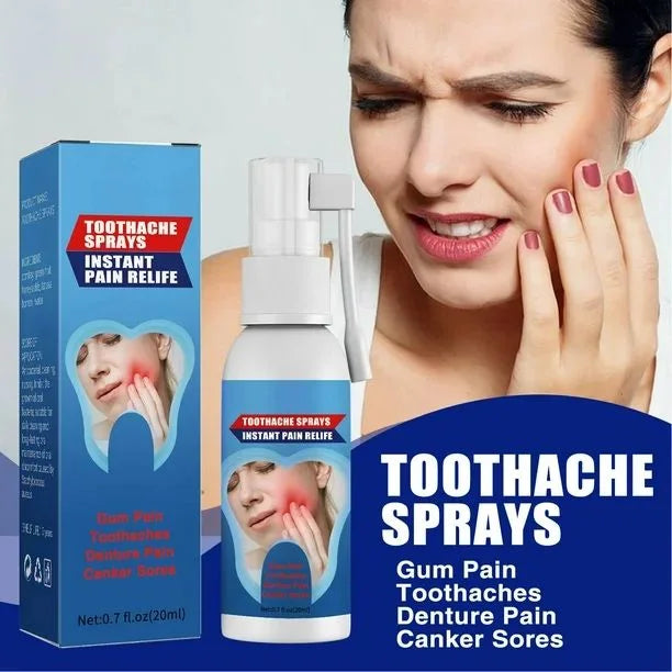 Soulagement rapide des gencives sensibles et douloureuses avec le spray naturel GumRelief.