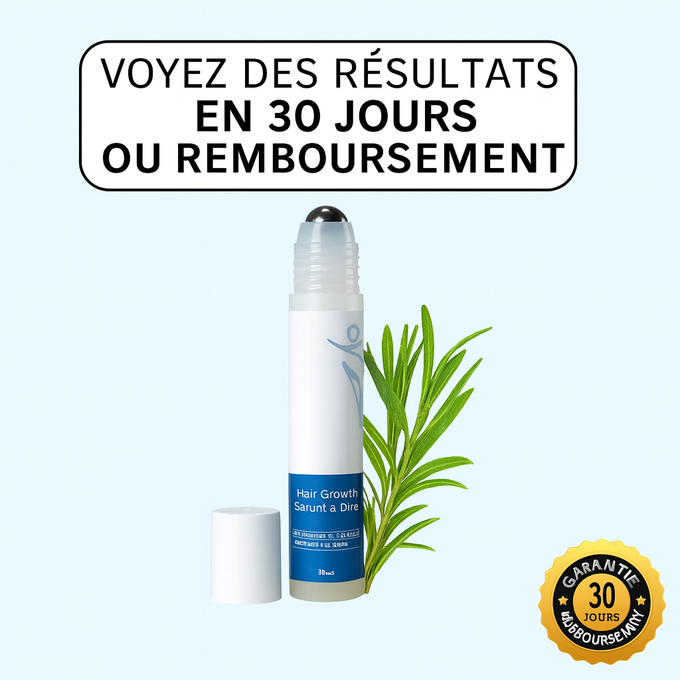 Sérum roll-on pour la croissance des cheveux