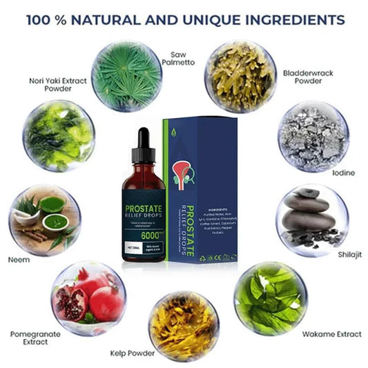 Googeer™ Gouttes d'éclaircissement de la prostate | Éliminez les problèmes de prostate en seulement 7 jours !