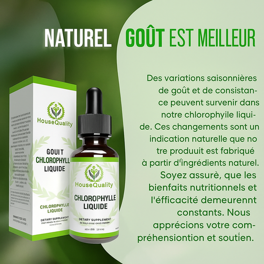 Chloro Boost – Gouttes de chlorophylle ultra concentrées pour purifier et revitaliser ton corps