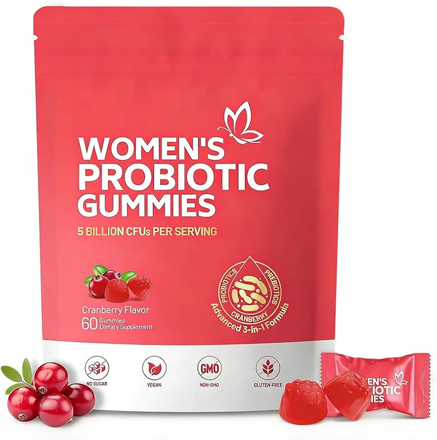 💖 Gummies Probiotiques – Digestion & Bien-être Féminin