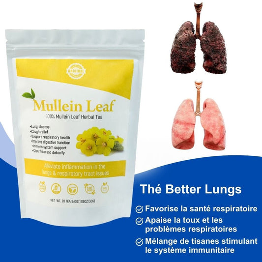 Elimine 99 % des impuretés pulmonaires dès la première semaine d'utilisation.